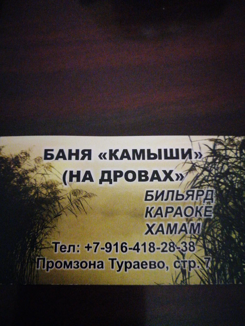 Баня Камыши