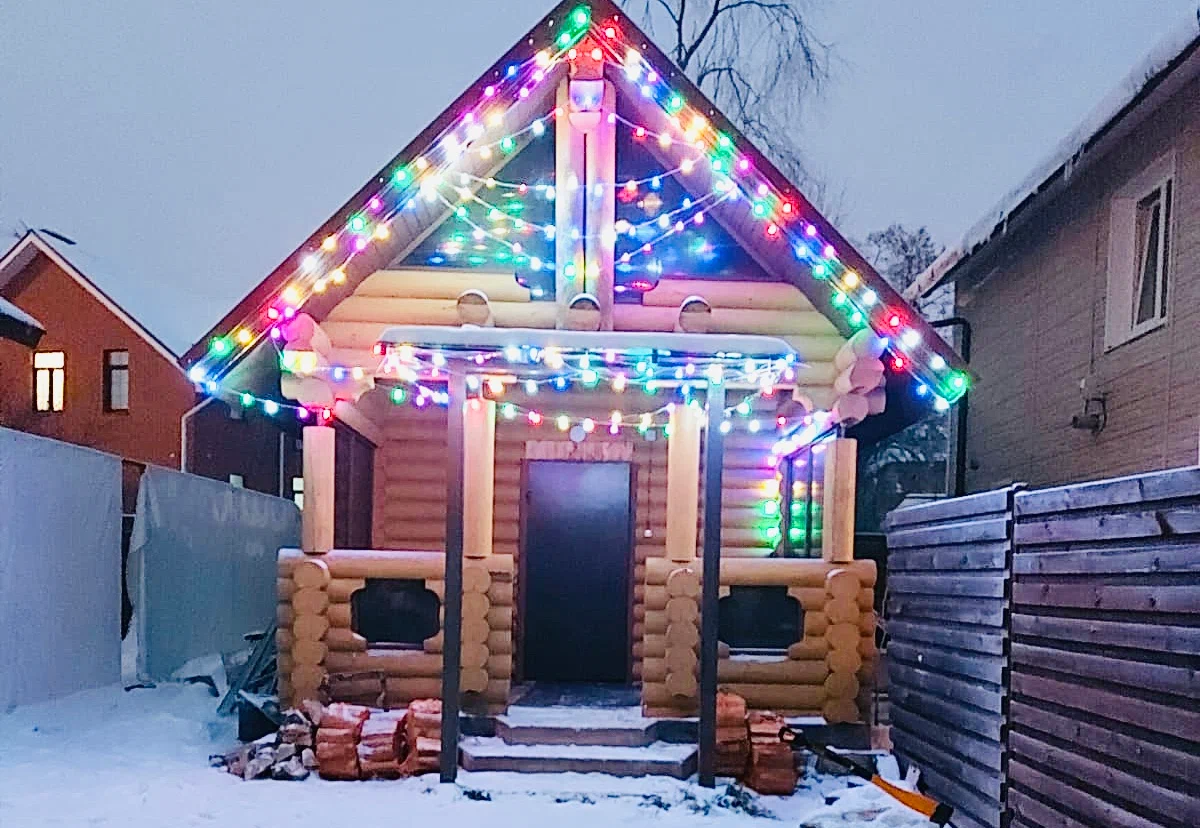 Баня Юрта у озера