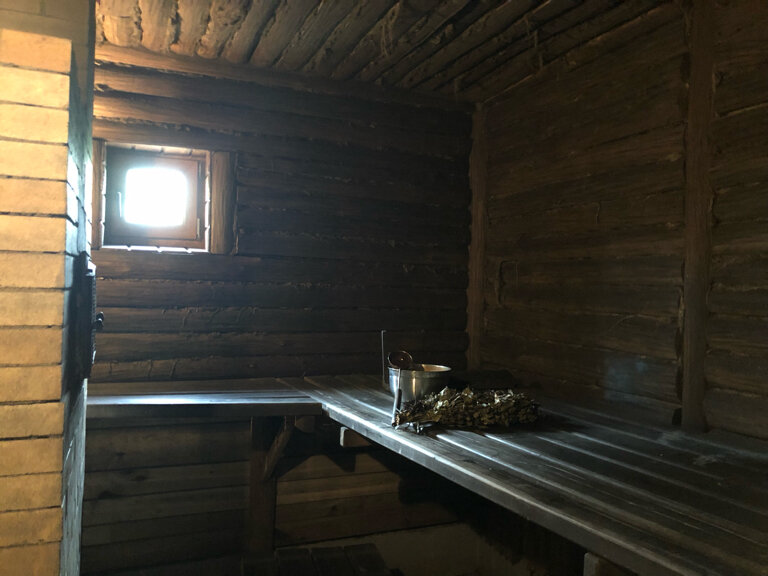 Русская баня на дровах в Савостьяново