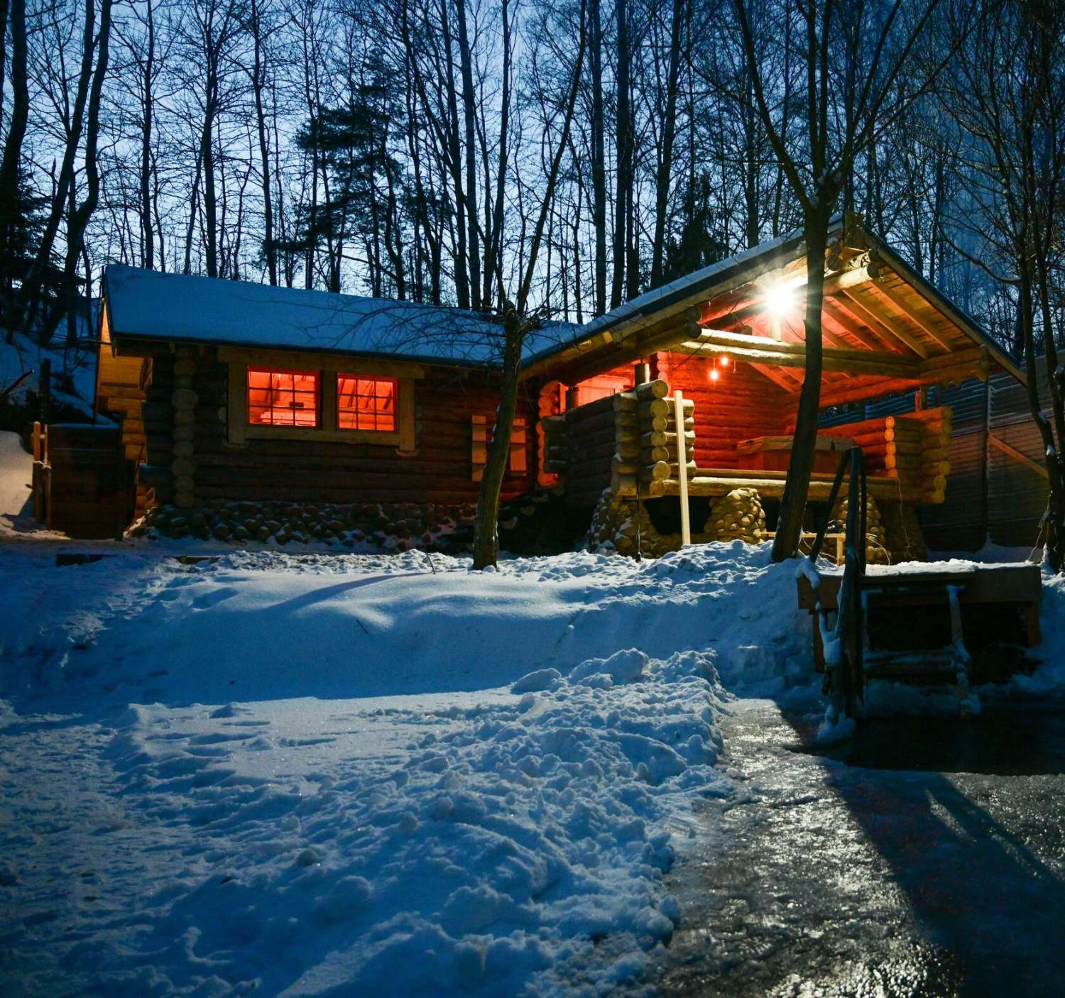 Баня на реке Медвенка