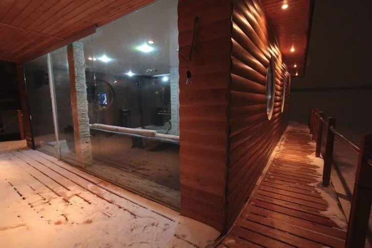Плавучая Баня в Строгино